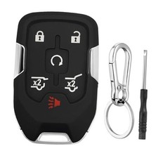 6 Button Key Fob Case Shell for Chevy Suburban Tahoe GMC Yukon XL Denali 2015