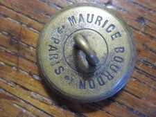 WWI Coat Button by MARUICE BOURDON, PARIS