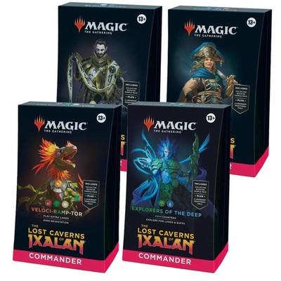 Magic the Gathering - Lost Caverns of Ixalan (LCC) Commander Decks (Set of 4)