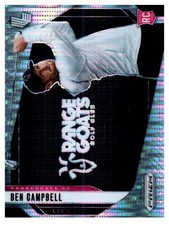 2025 Panini - Prizm LIV Golf - Logo Silver Pulsar Prizm - Ben Campbell No.8