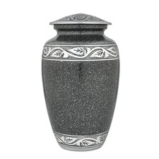 Eterna Laska Adult Cremation Urn for Ashes   Handcrafted Brass Urn