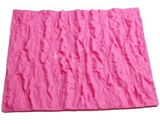 Tree Bark Texture Fondant Impression Lace Mold Silicone Mat 1, Random color