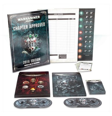 40k Chapter Approved 2018 Warlord Edition (8th) - Warhammer 40,000 OOP YHP