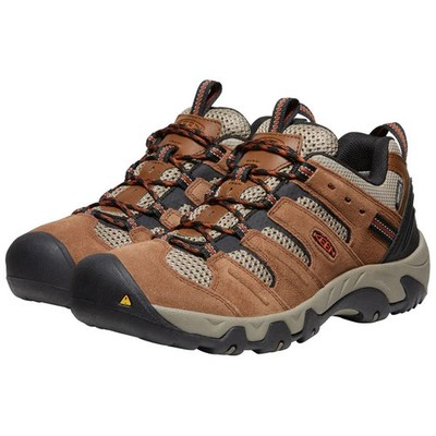 Keen Herren Headout WP Wanderschuhe (Bison/Fossil Orange) Schuhgröße UK 7-11