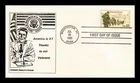 DR JIM STAMPS US COVER KOREAN WAR VETERANS FDC PRESIDENT RONALD REAGAN
