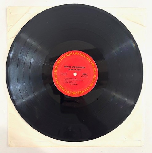 1975 Bruce Springsteen Born To Run Gatefold Vinyl PC 33795 VTG Demonstration LP - Picture 6 of 7
