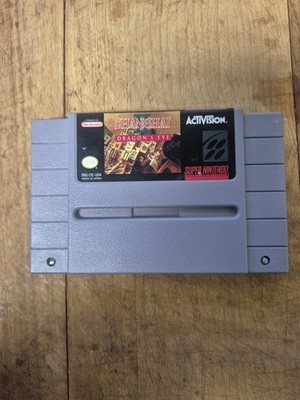 SNES Cartridges Monopoly Shangai Dragon's Eye GAMES ONLY Untested