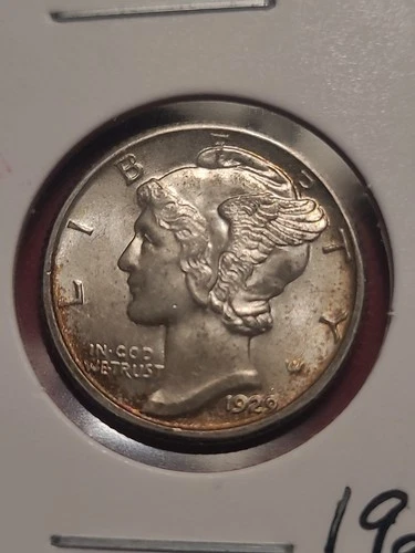 1929 Mercury Dime Gem Bu