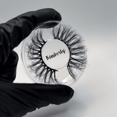 Fluffy Vegan 6D 25mm Mink Lashes - D luxe Kimberly  Lashes
