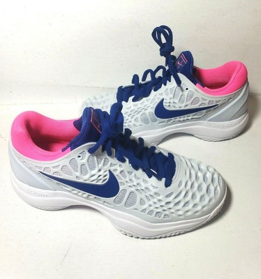 nike zoom cage 3 grey pink