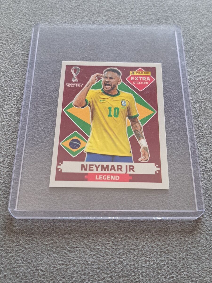 Panini Neymar Jr. Gold Xtra World Cup Qatar 2022 New Excellent Conditions