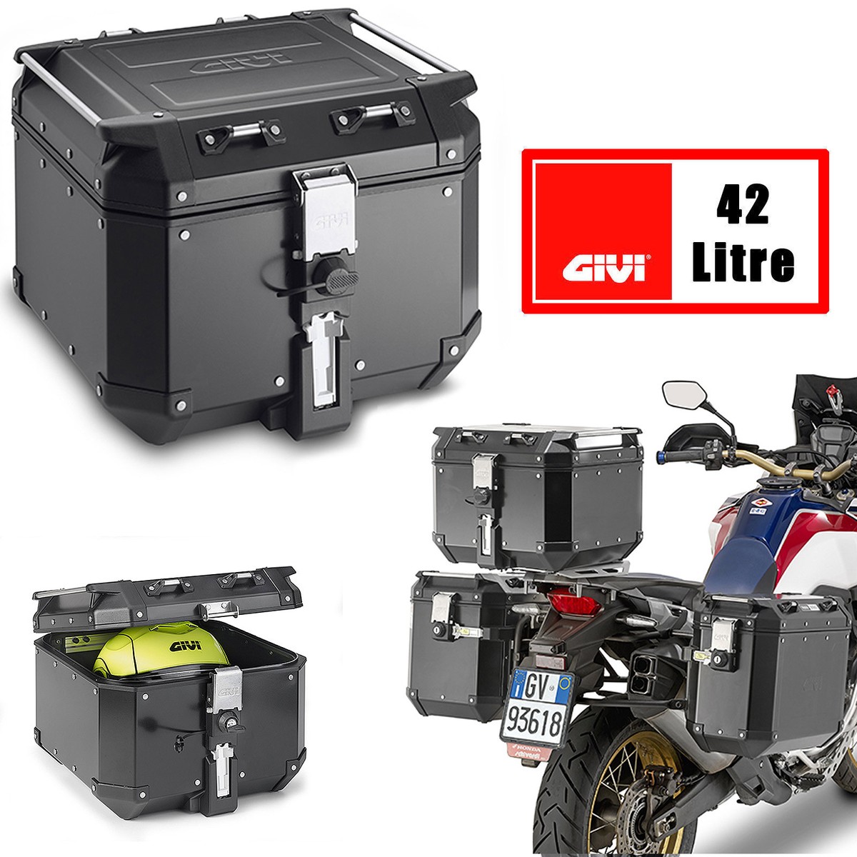 Triumph Tiger 800 XC XR 2011-2017 Givi Carrier Outback Top