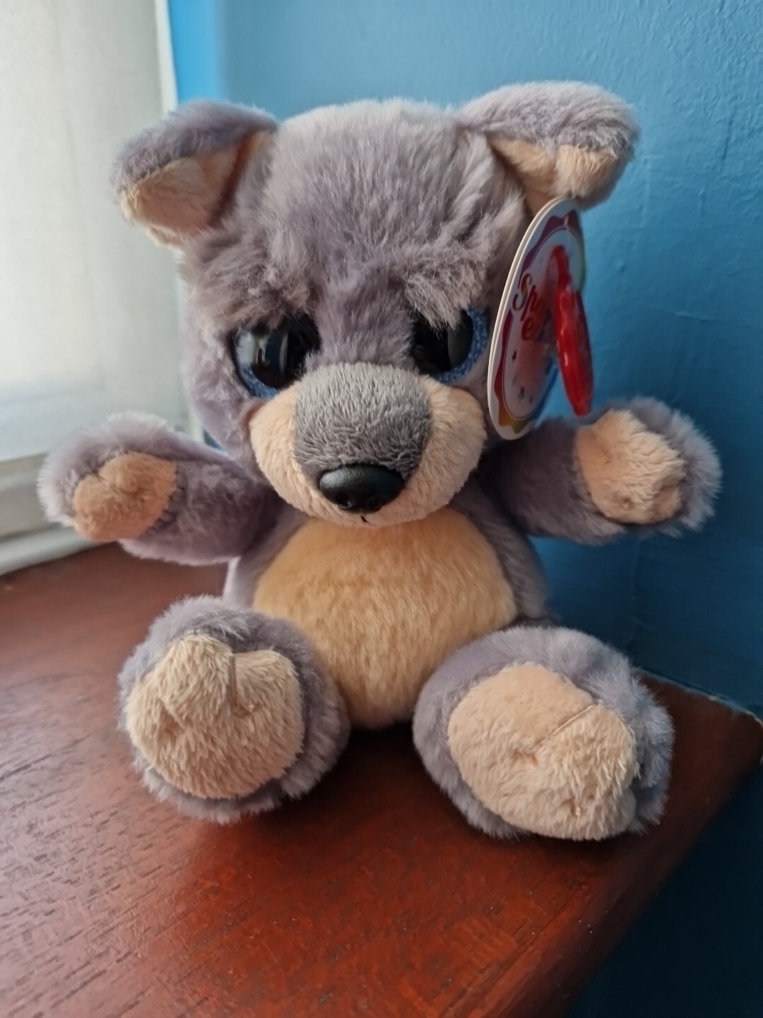 Siberian Husky teddy Dog teddies Huskies Dogs soft toy plush Keel Sparkle Eyes