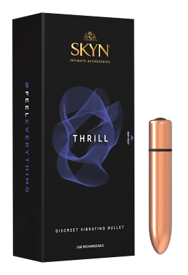 SKYN THRILL Discreet Vibrating Bullet Pocket Size Massager Vibrator USB Recharge | eBay SKYN THRILL Discreet Vibrating Bullet Pocket Size Massager Vibrator USB Recharge | eBay