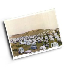 A4 PRINT - Vintage Wales - The Caravan Site, Trecco Bay, Porthcawl (cc)