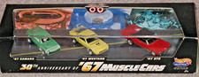 HOT WHEELS COLLECTIBILES 30TH ANNIVERSARY OF '67 MUSCLE CARS CAMARO MUSTANG GTO