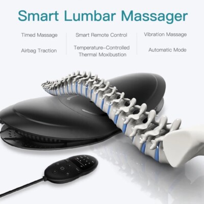 Best selling Inflatable hot back massager for support and relieving pain!