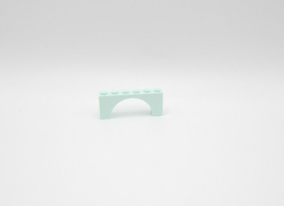 Lego BRICK W/ INSIDE BOW 1X6X2 Blue Aqua 6325976 15254 AK4