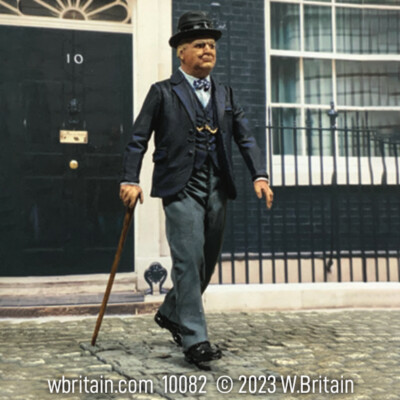 W.Britain 10082 U.K. Prime Minister Winston Churchill, 1940-45 (Britains)