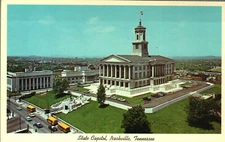 Postcard State Capitol Nashville TN Tennessee