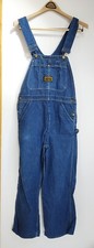 Vintage Washington Dee-Cee Sanforized Overalls Blue Denim Made in USA 34x29
