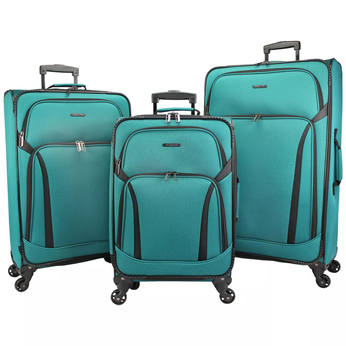 Dejuno 3 piece luggage set on sale
