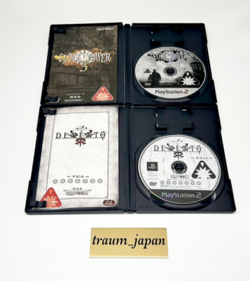 SIREN 1 2 Clock Tower 3 DEMENTO set of 4 games PS2 PlayStation2