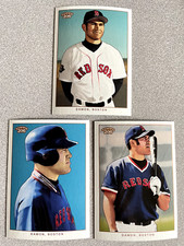 2002 Topps 206 Johnny Damon Lot of 3 Variation Baseball Cards #198 Red Sox
