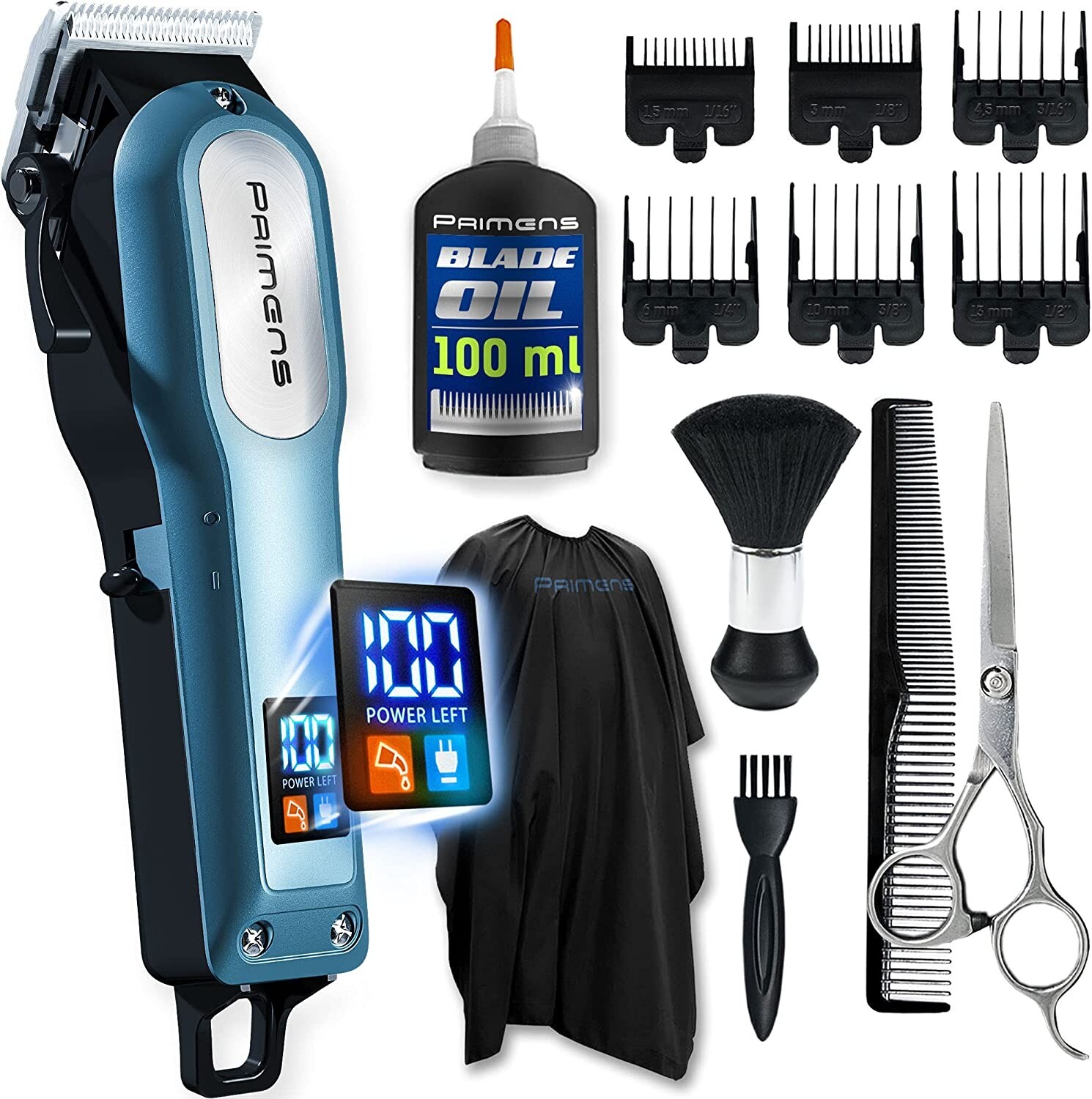 Primens Men's Professional Hair Clipper Home Barber Kit NEW eBay