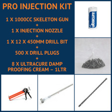 Pro Damp Proofing Cream Injection Kit