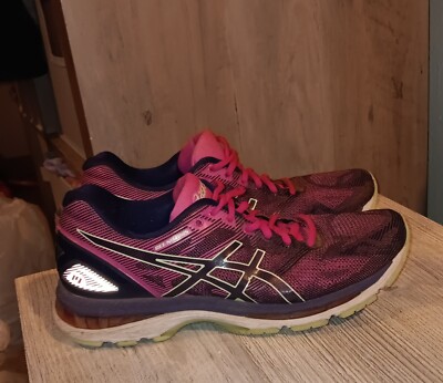 Asics Gel-Nimbus 19 Purple Pink Womens US Size T750N