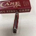 CASE XX  #03693 MY FIRST CASE OLD RED BONE PEACH SEED JIG PEANUT SS — photo 4
