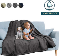 Waterproof Blanket for Couch Sofa Bed Protector Cover WaterResistant Large 90x90