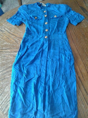 Vintage Talbots Royal Blue Womens Size 