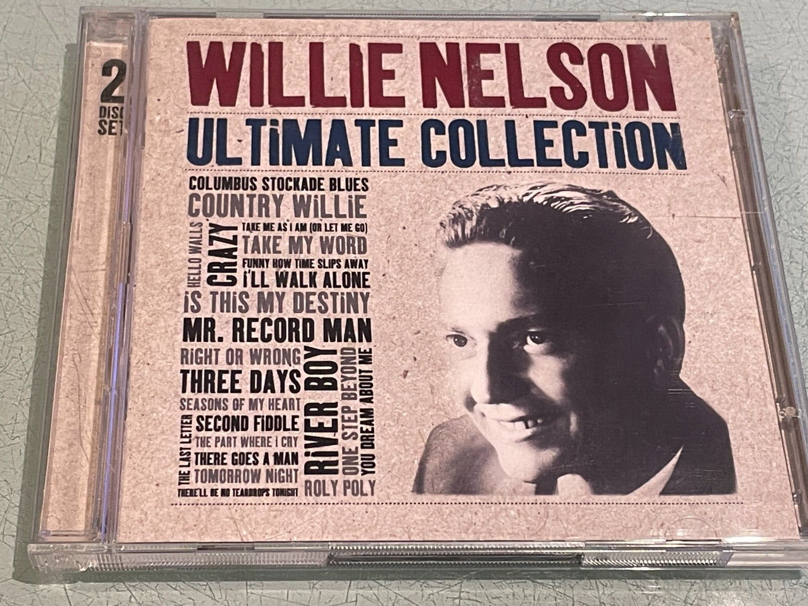 Willie Nelson - The Ultimate Co9llection - 2 CD's Album - 40 Greatest Hits
