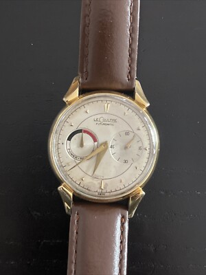 Jaeger LeCoultre 10K Gold Filled FUTUREMATIC Bumper Automatic