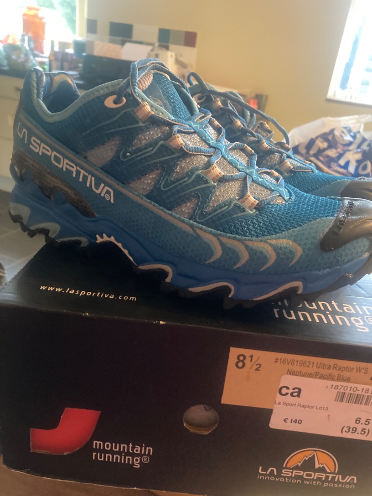 Zapatos para correr de trail LA SPORTIVA Ultra Raptor para mujer Reino Unido 6,5 EU 39,5 precio de venta sugerido por el fabricante £150