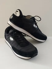 KARHU Albratross Black Suede Unisex Sneaker Size 11.5 Lace Up Two Tone