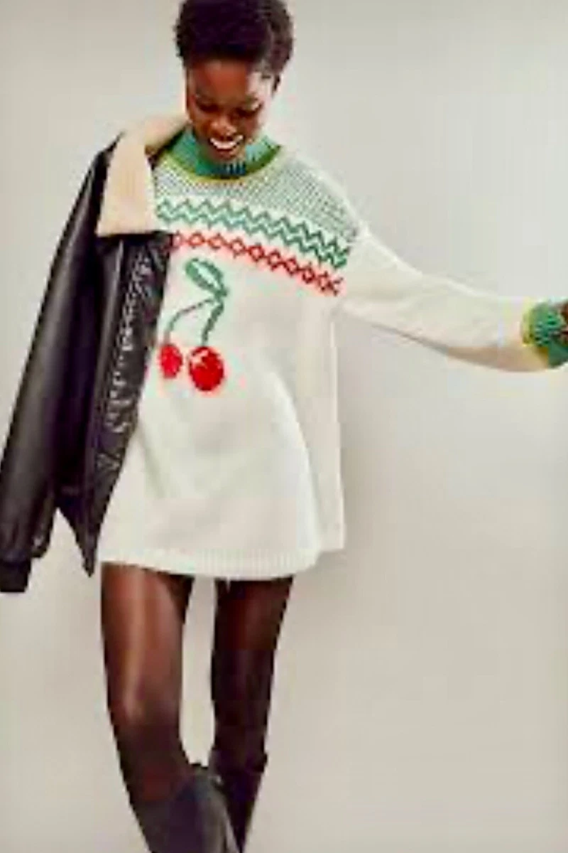 Free people heart clearance sweater