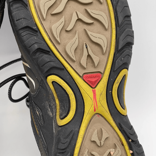 SALOMON Gore-Tex X Ultra 2 Hiking Shoes Men’s 8.5 Contagrip Trail Runners Brown - Picture 12 of 15