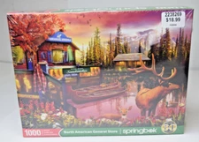 North American General Store 1000PC PUZZLE BY SPRINGBOK LARGE PIECES 24X30" New