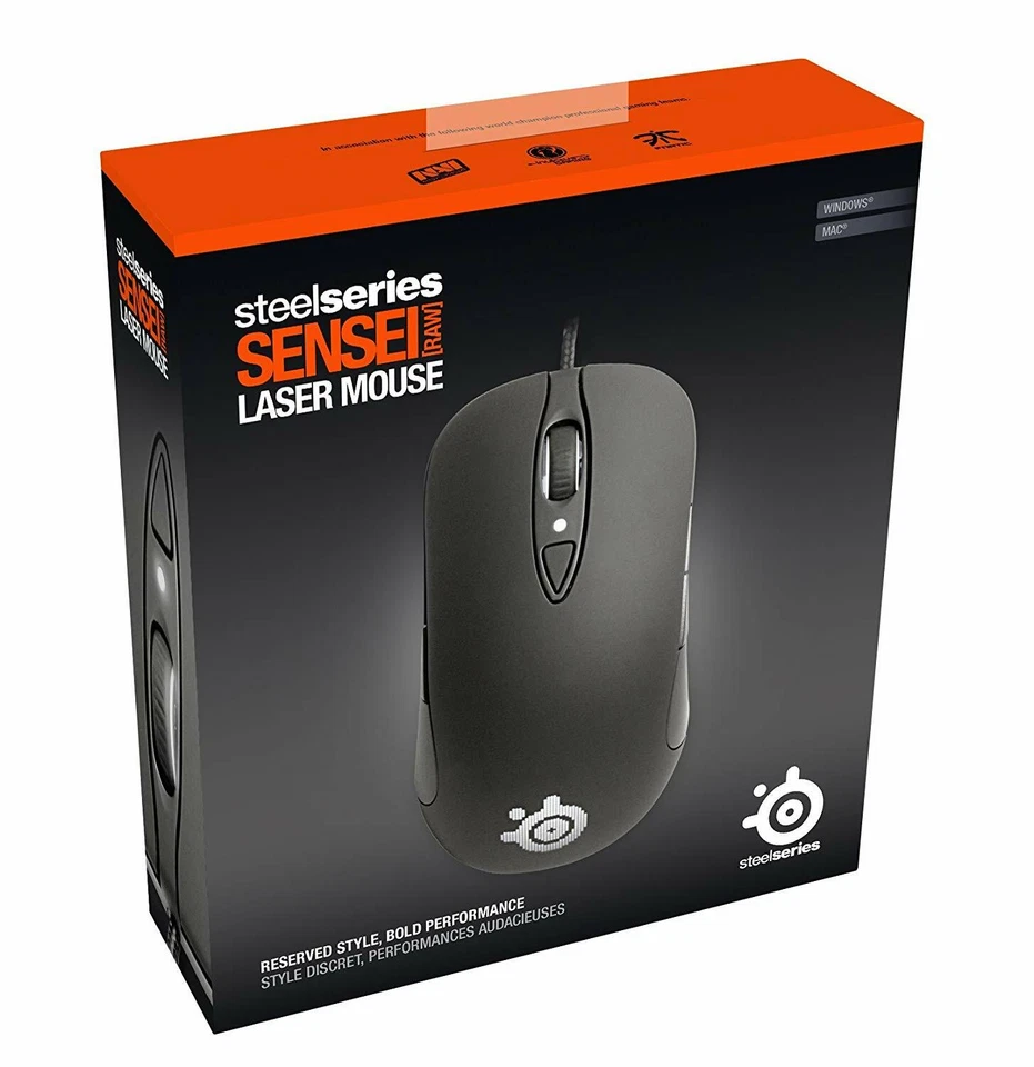 SteelSeries SENSEI [RAW] Rubberized Black 62155 - Image 2 of 4