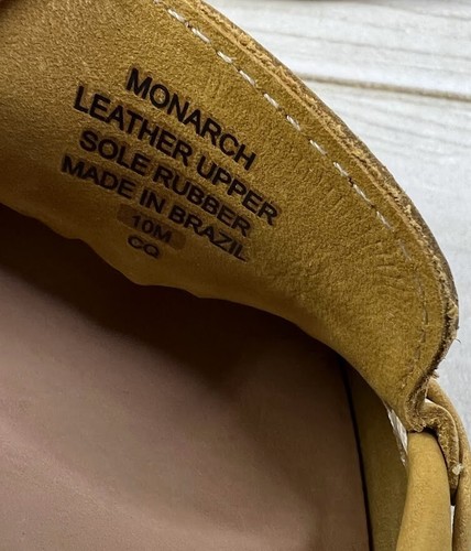 Earth Origins Women's Monarch Moccasin Tan Nubuck Size 10M Loafers NWOB A1901 - Picture 8 of 8