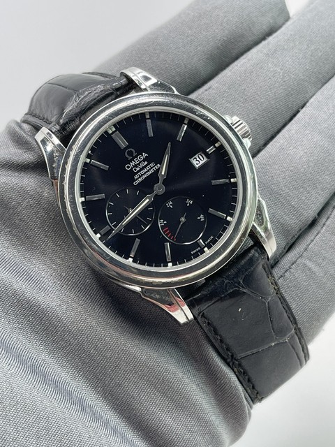 OMEGA De Ville Men's Black Watch - 4832 