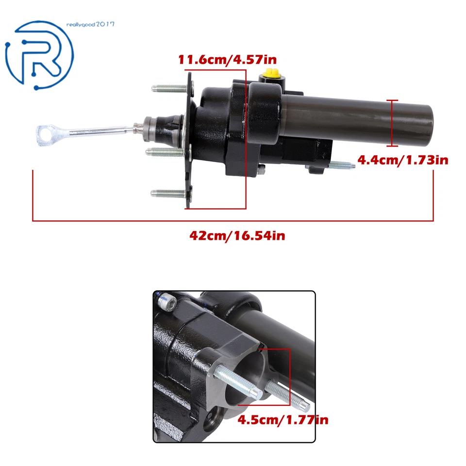For Chevy Express 1500 2500 GMC Savana 1500 04-07 Hydraulic Power Brake Booster - Image 2 of 4