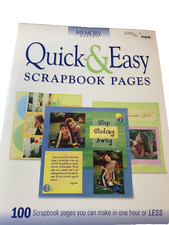 Memory Makers Quick  Easy Scrapbook Pages 100 Scrapbook Pages 2003 Scrapbookers