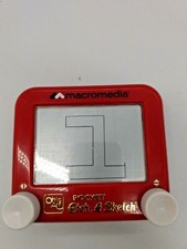 Pocket Etch A Sketch Red - The Ohio Art Company