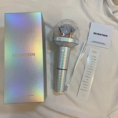 SEVENTEEN - SEVENTEEN OFFICIAL LIGHTSTICK 1&amp;2 ストラップ付 Amazon.com: Seventeen Light Stick Ver.3 with Bluetooth