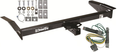 Trailer Tow Hitch For 92-97 Ford Crown Victoria All Styles w/ Wiring Harness Kit