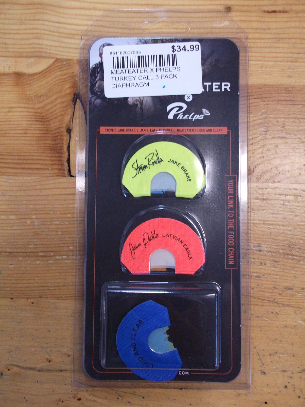 Phelps Meateater X Phelps Turkey Call 3 pack eBay